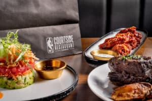 NBA Courtside Restaurant / food