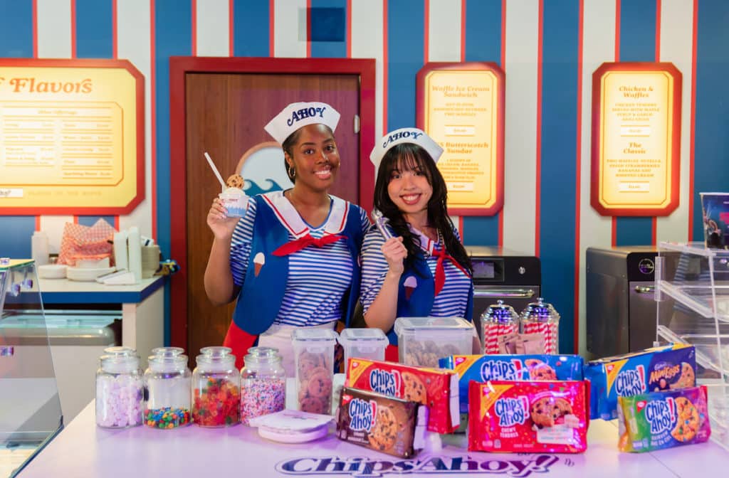 This Stranger Things Ice Cream Parlour Is Now Serving CHIPS AHOY! Cookies