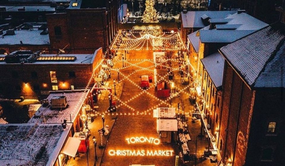The Toronto Christmas Market Is Returning To The Distillery District In November